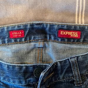 Express Women's Skinny Jeans - Blue